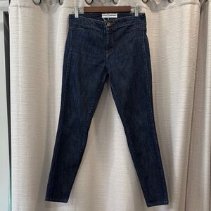 J Brand Hussein Chalayan  Dark Blue Skinny Jeans Size 28